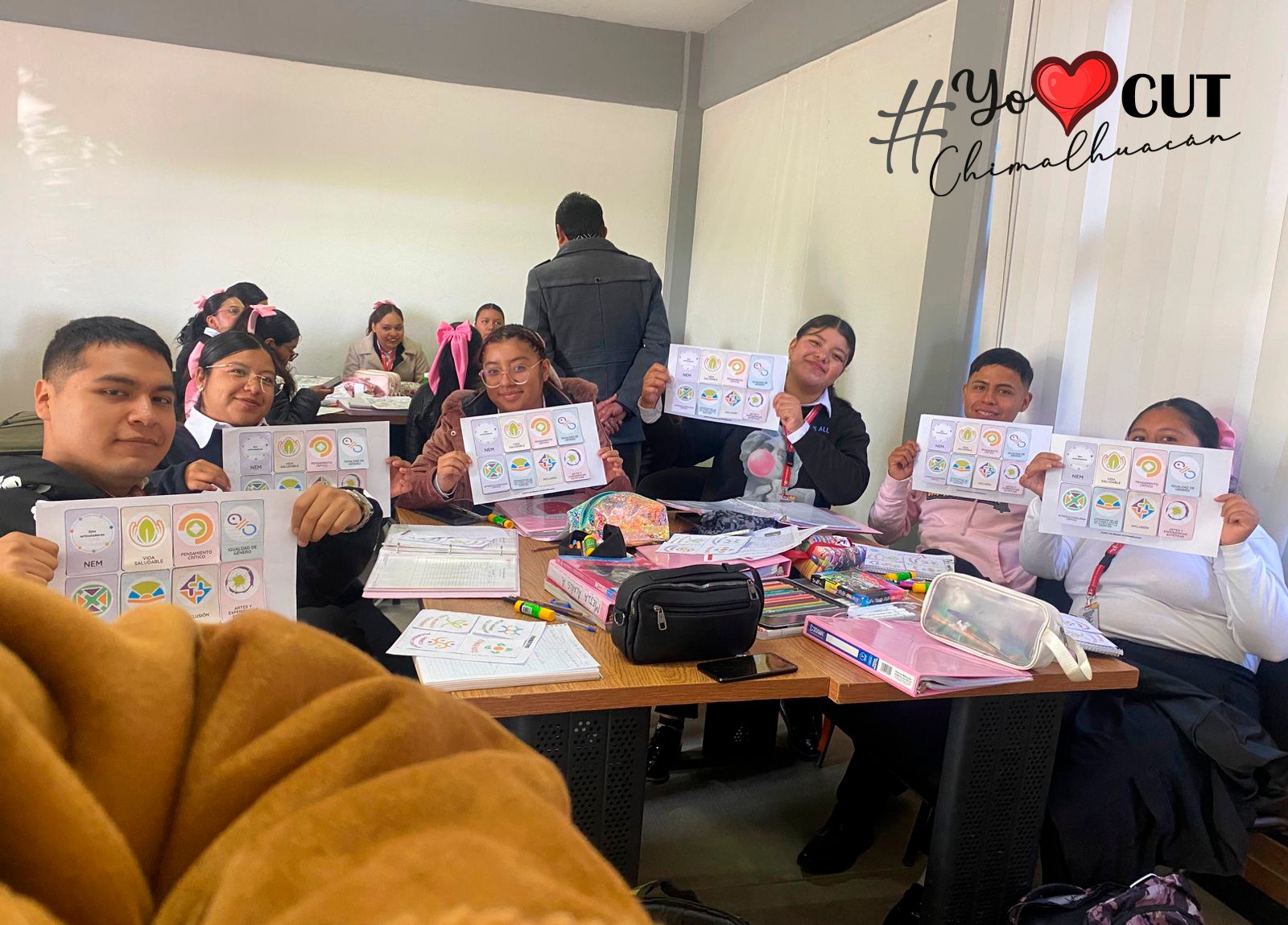 Acudimos al Centro de Maestros de Chimalhuacán