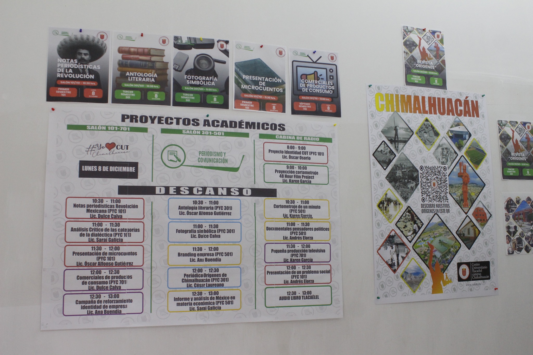 Presentamos proyectos académicos del Semestre 2026-I