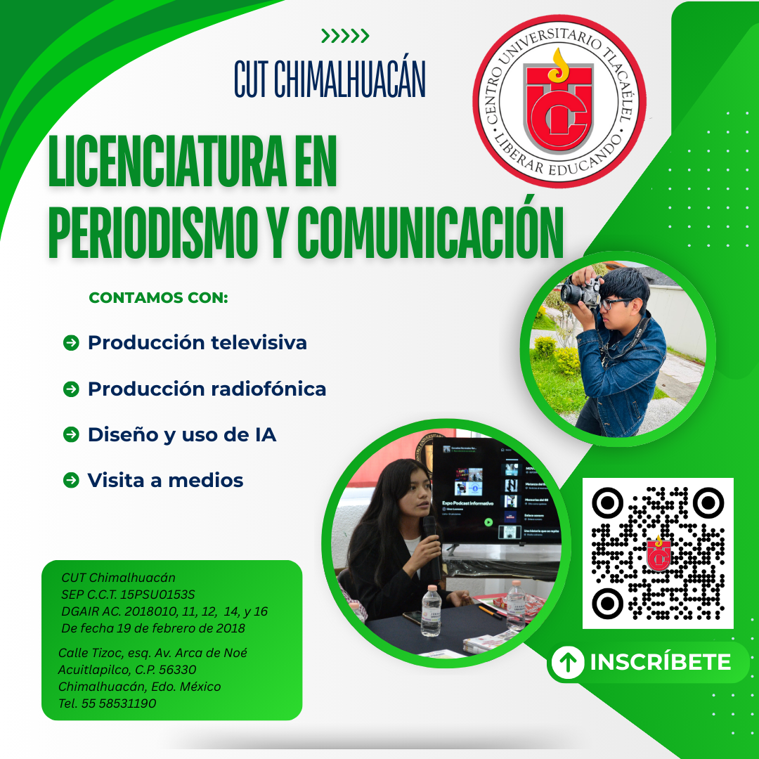 Tu historia universitaria puede empezar hoy